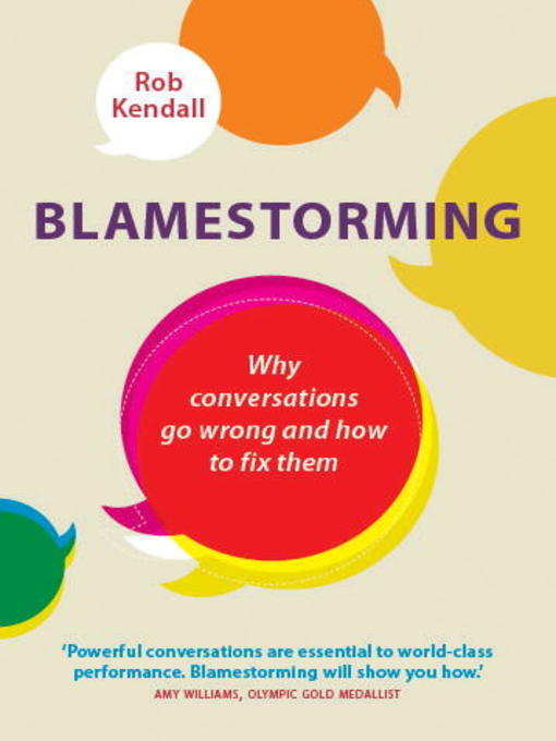 Title details for Blamestorming by Rob Kendall - Wait list